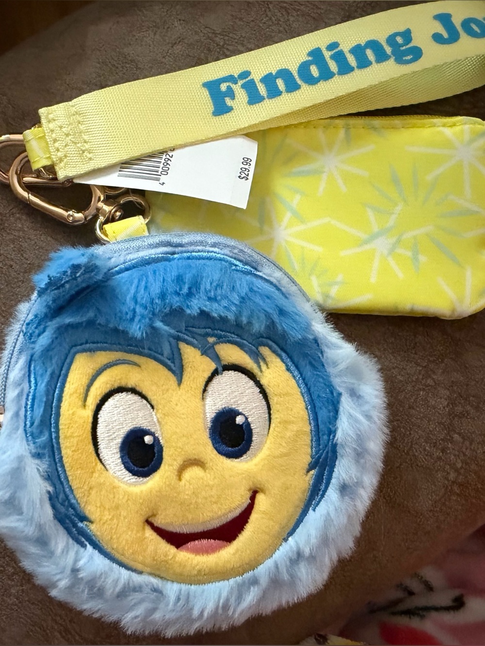 Disney Parks two piece wallet. NWT Pixar Joy